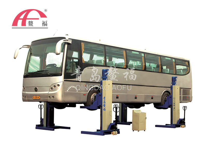移動(dòng)抱胎大車(chē)舉升機(jī)QJJ20/30-4C<br>（20噸/30噸，四柱）