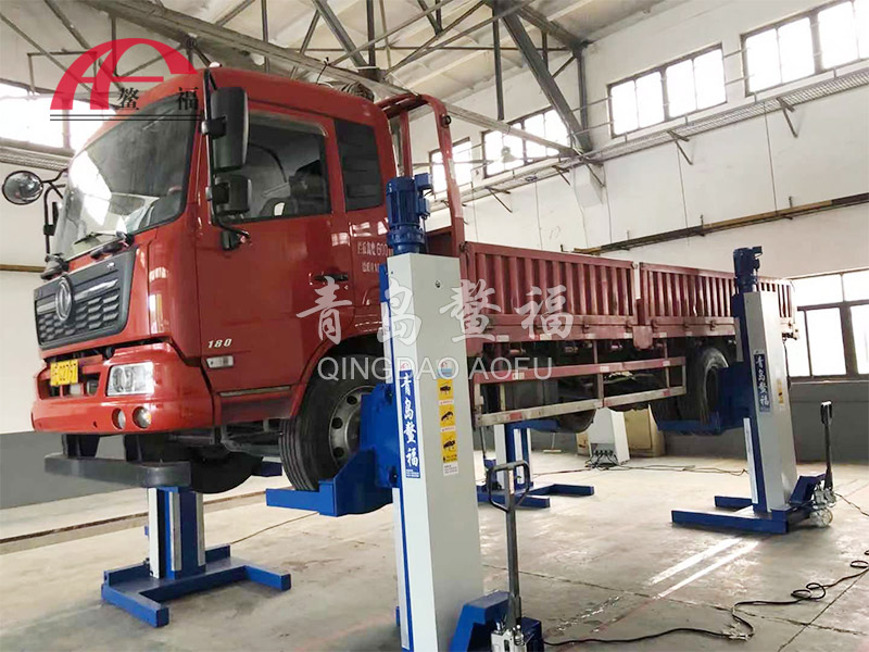 卡車抱胎舉升維修案例