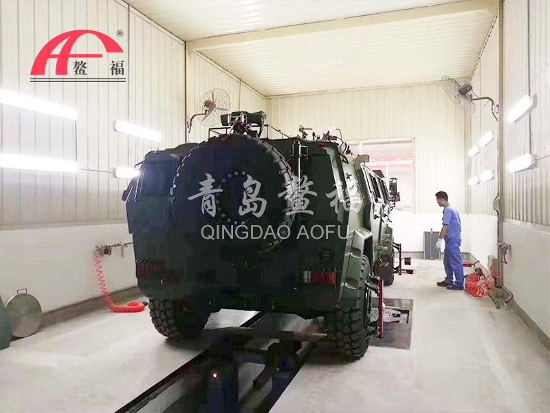 維修軍車地溝案例
