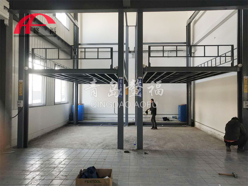 汽修廠舉升機(jī)案例