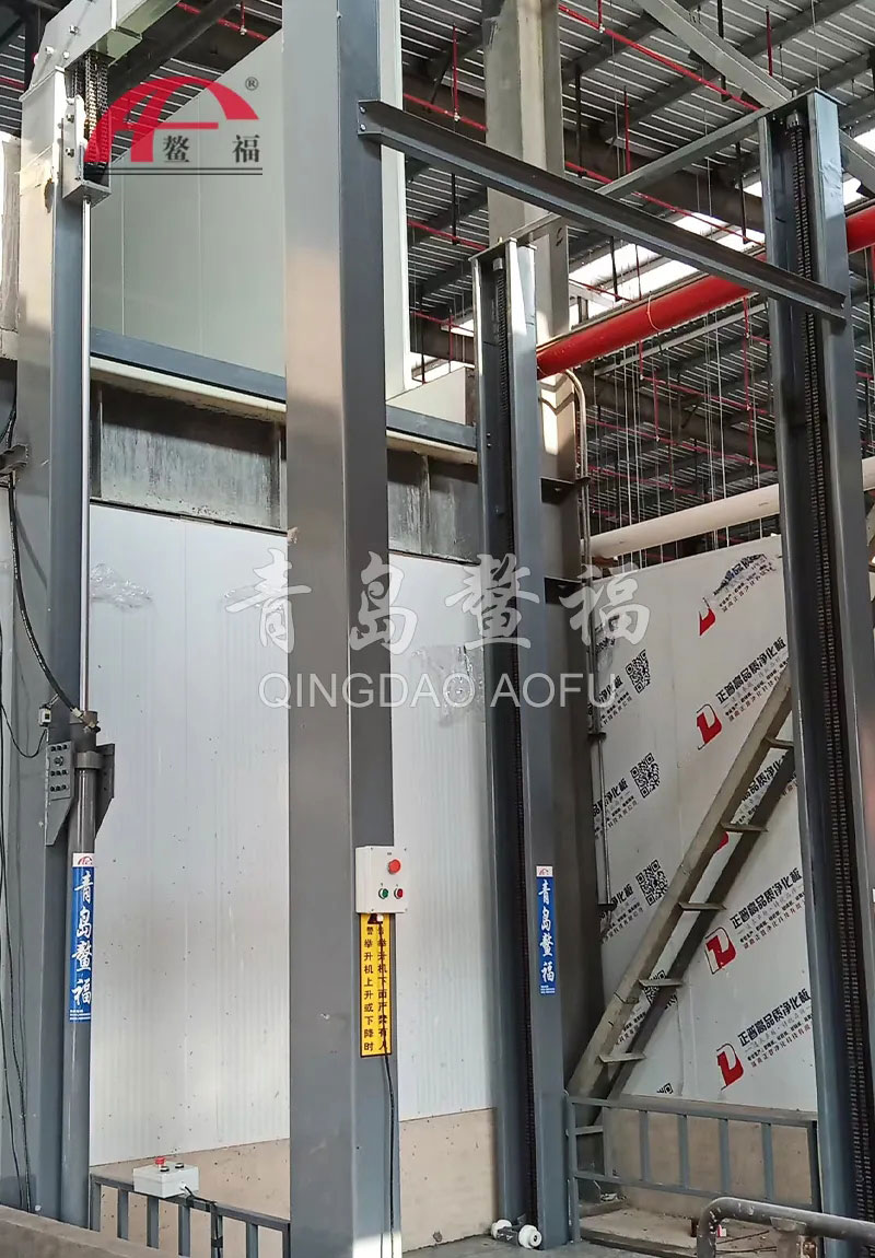 鰲福升降貨梯安裝前的準備工作
