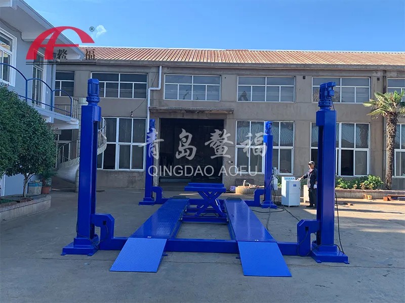 橫梁舉升機(jī)+跑道+二次舉升